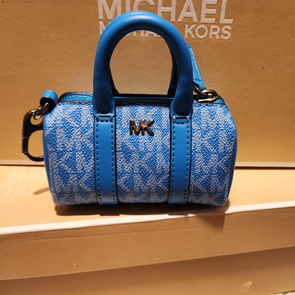 Mini MK duffle bag keychain